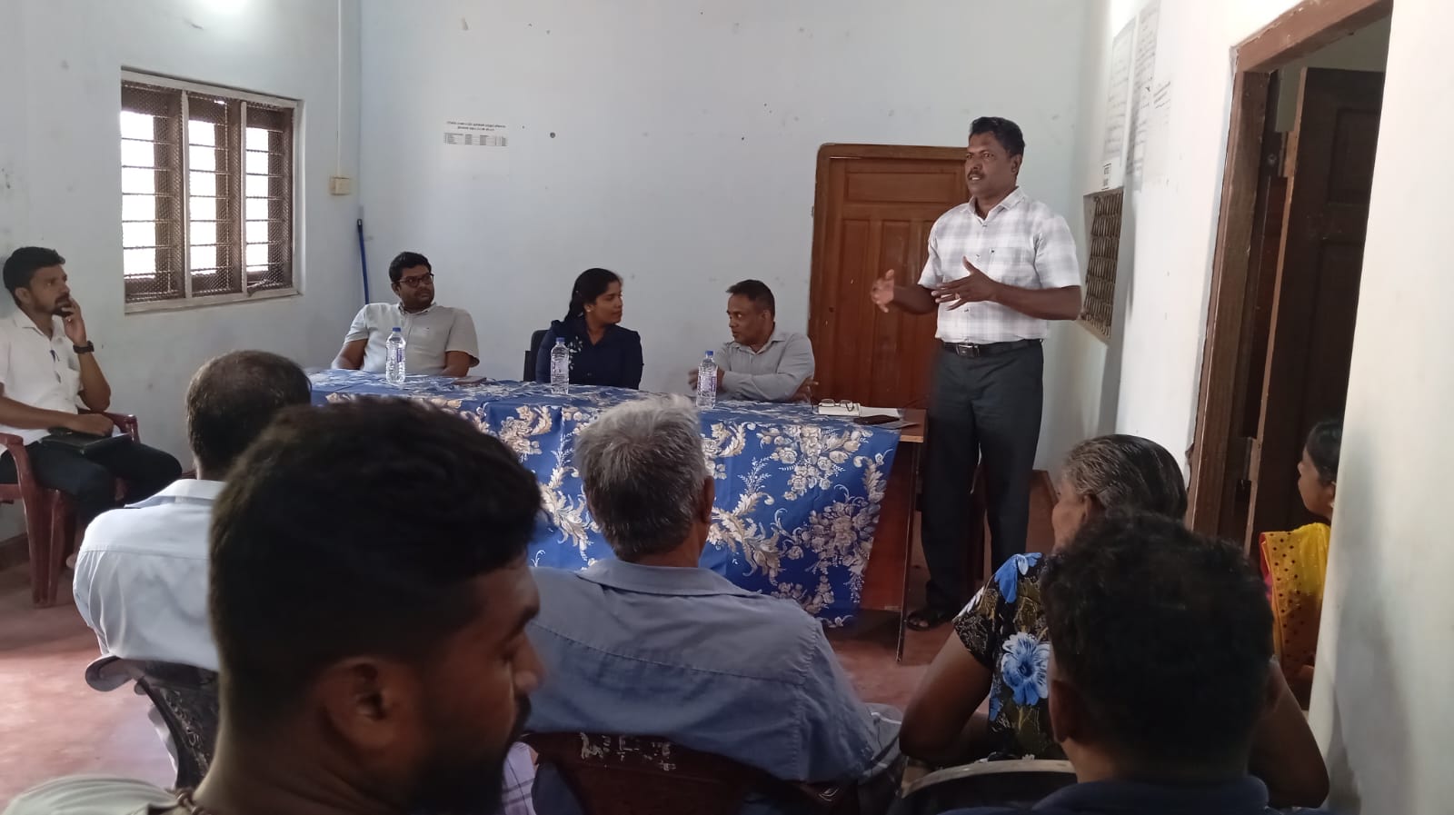 Kick-off and Formal Commencement of Minor Irrigation Tank Rehabilitation Works Held in Mannar District