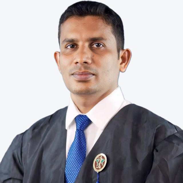 Official portrait: Dr. K. A. K. S. Lakmal