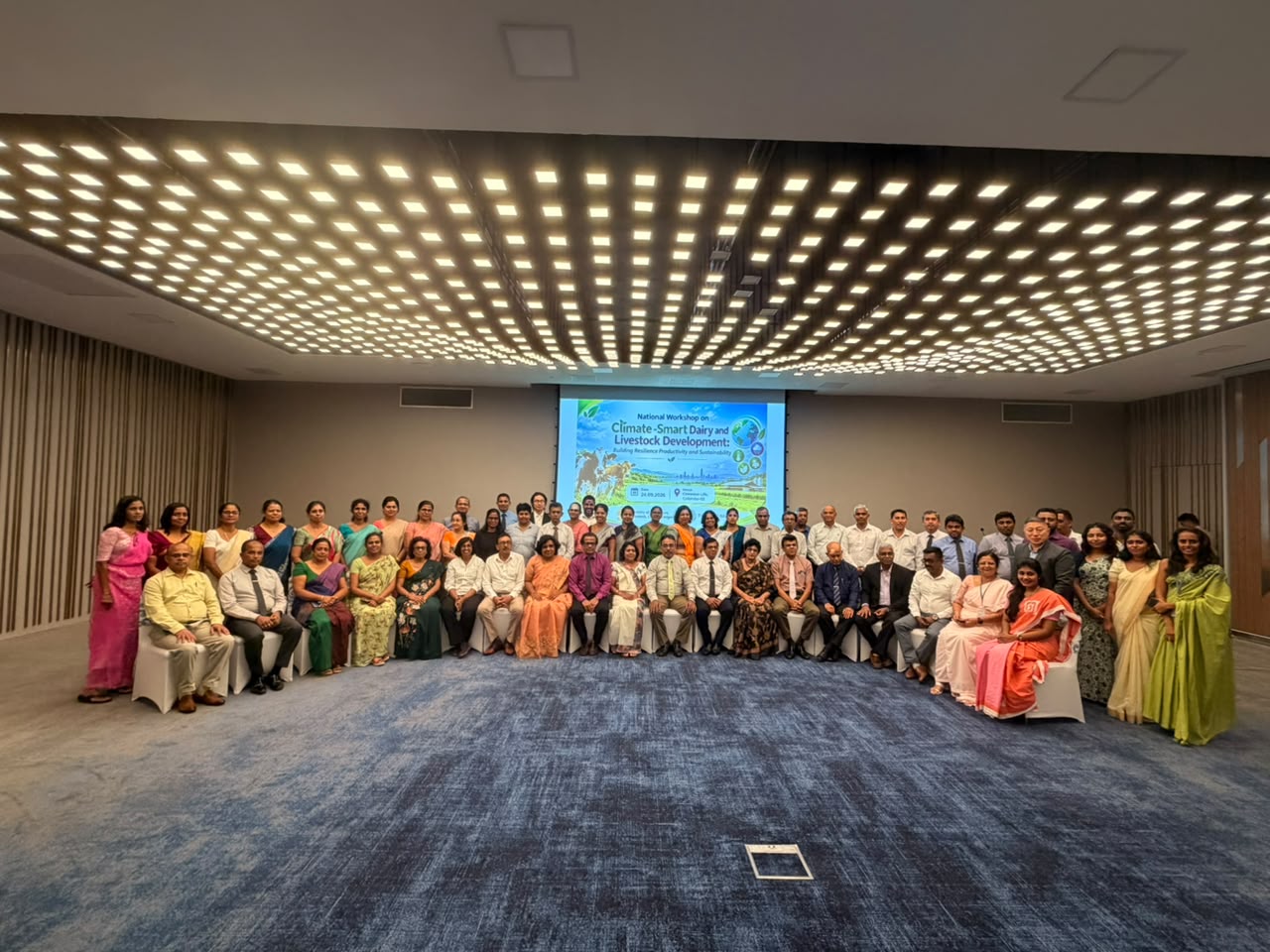 National Workshop on Climate-Resilient Dairy and Livestock Development Held in Colombo