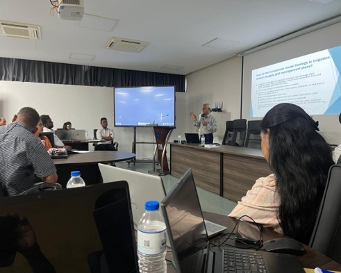 IRDCRP Launches Intensive Technical Training for Small Tank Rehabilitation and Cascade Management